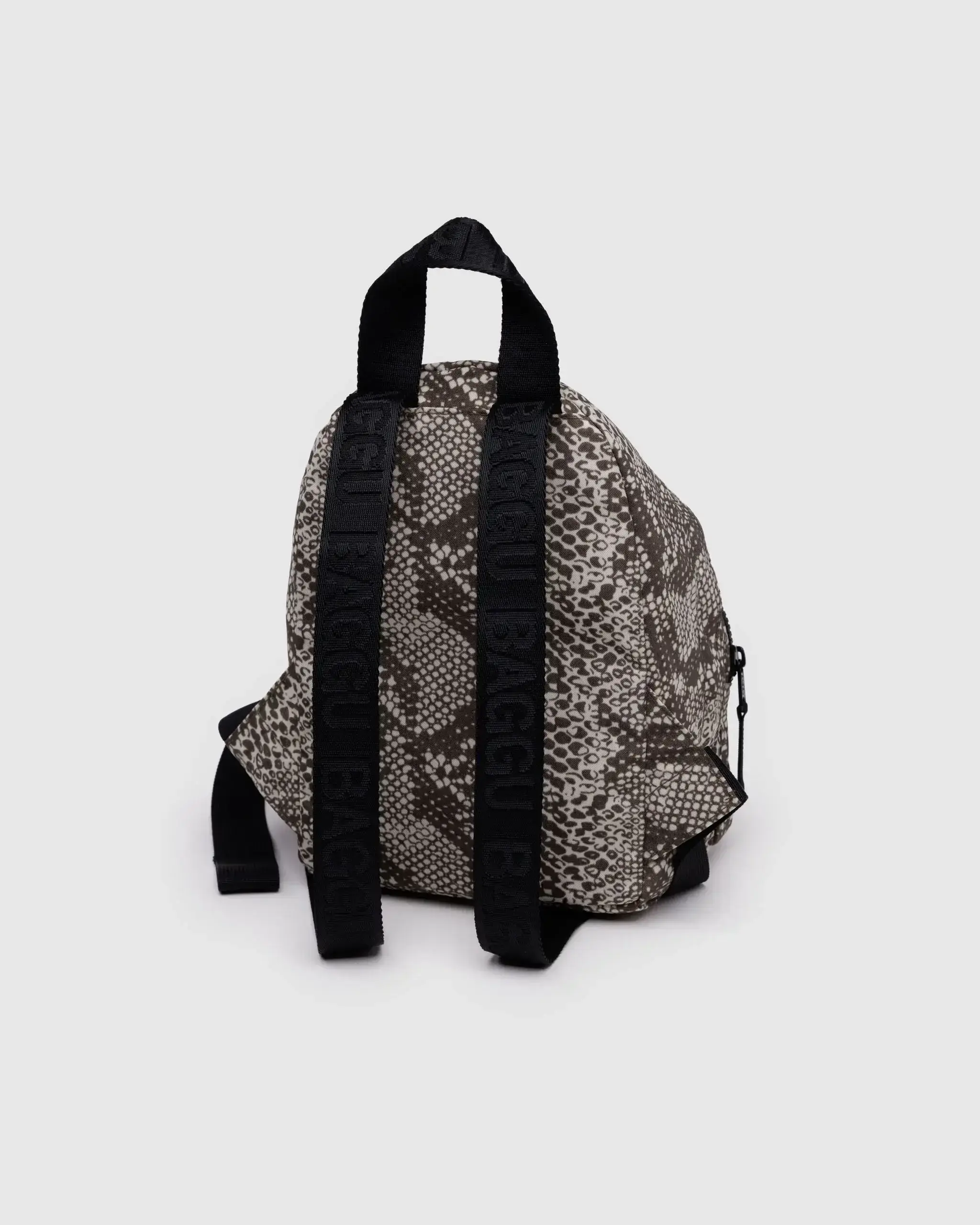Mini Nylon Backpack Snakeskin - Image 3