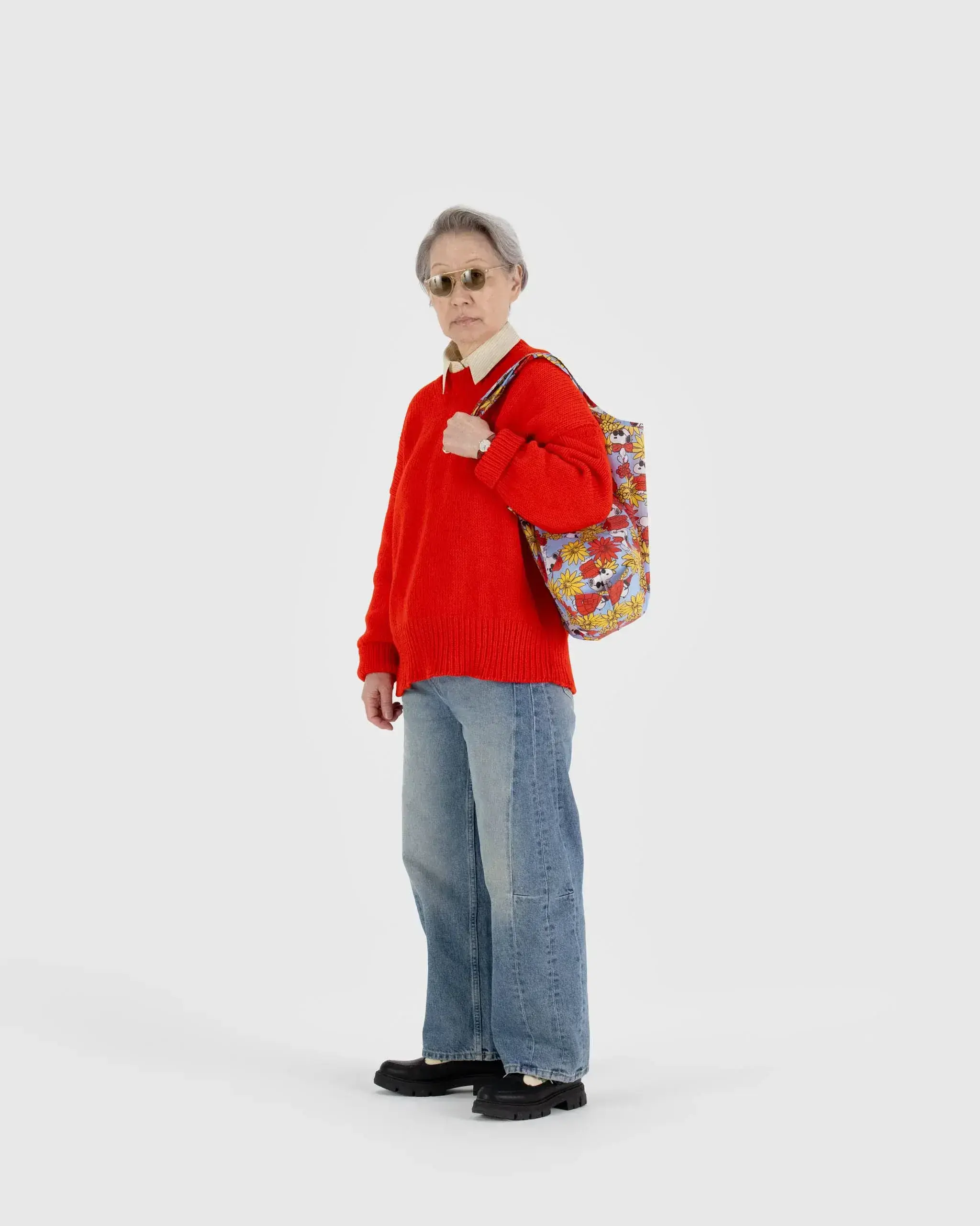 Standard Baggu Floral Snoopy - Image 2