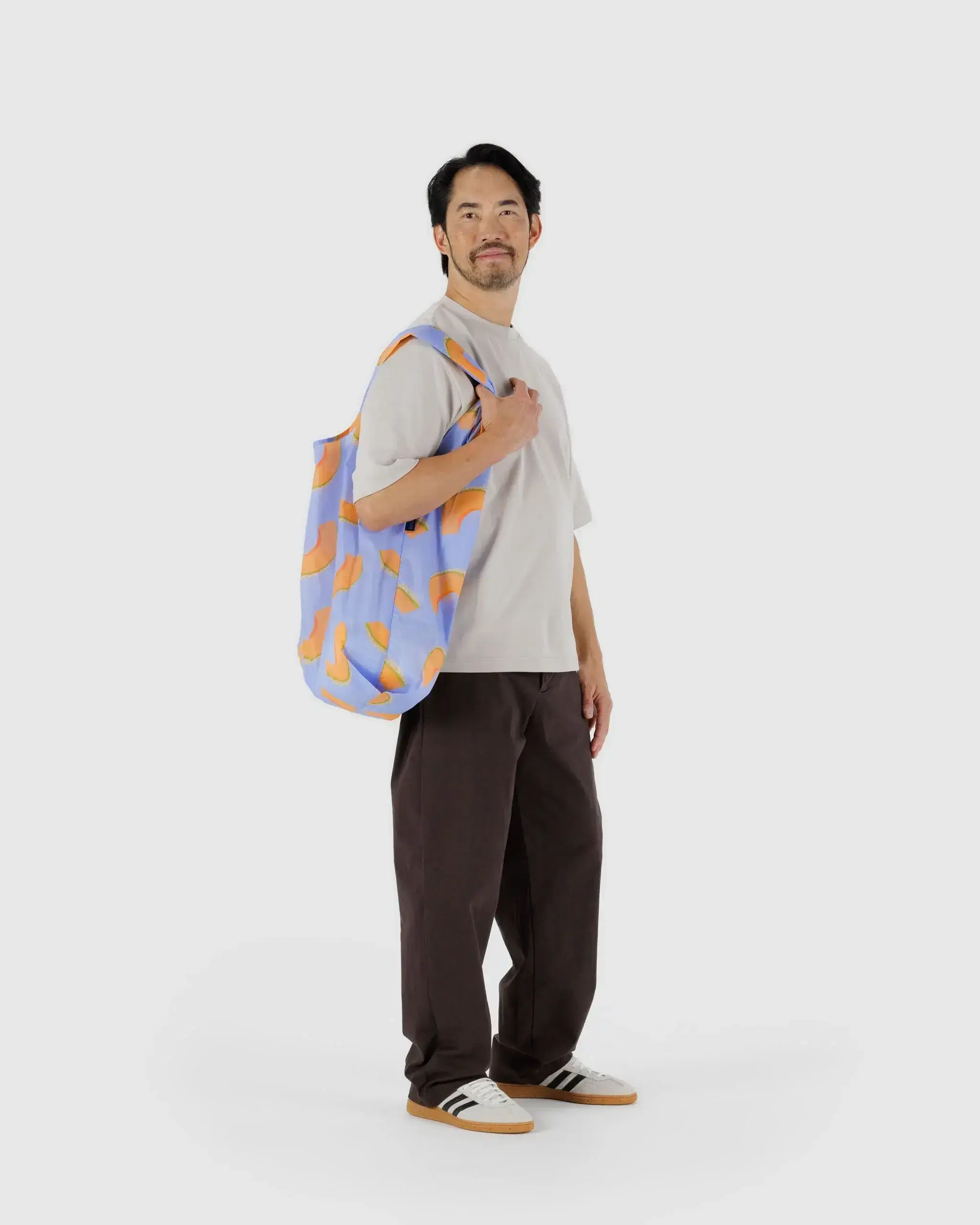 Big Baggu Cantaloupe Blue - Image 2