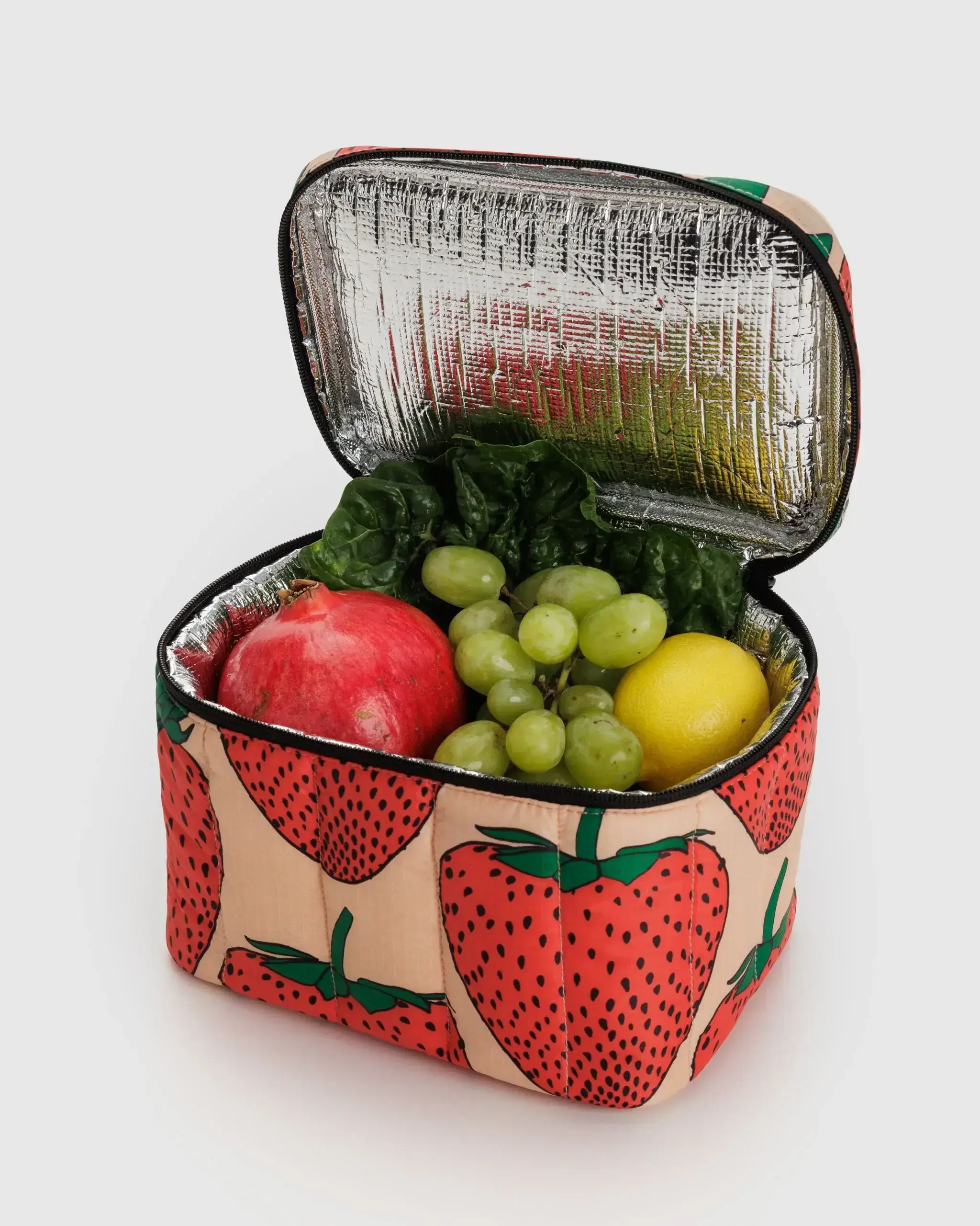 Puffy Lunch Bag Strawberry - Image 2
