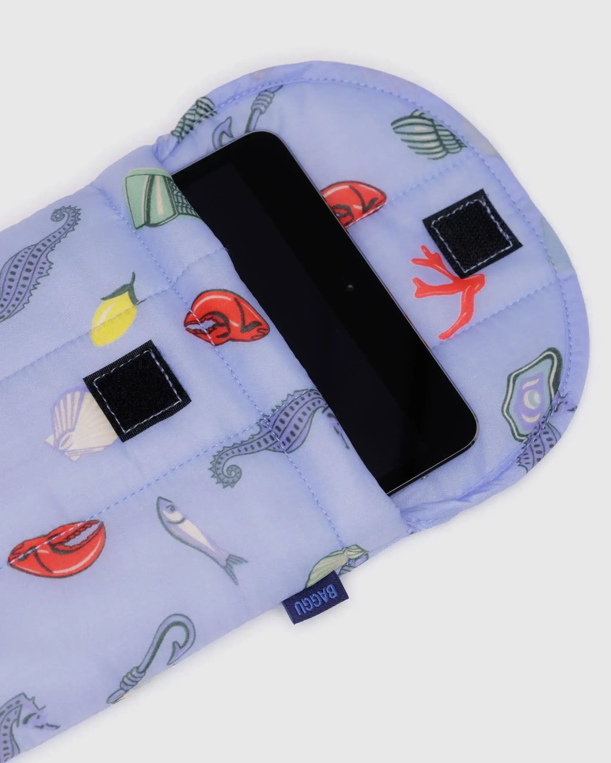 Puffy Tablet Sleeve Sea Charms - Image 2