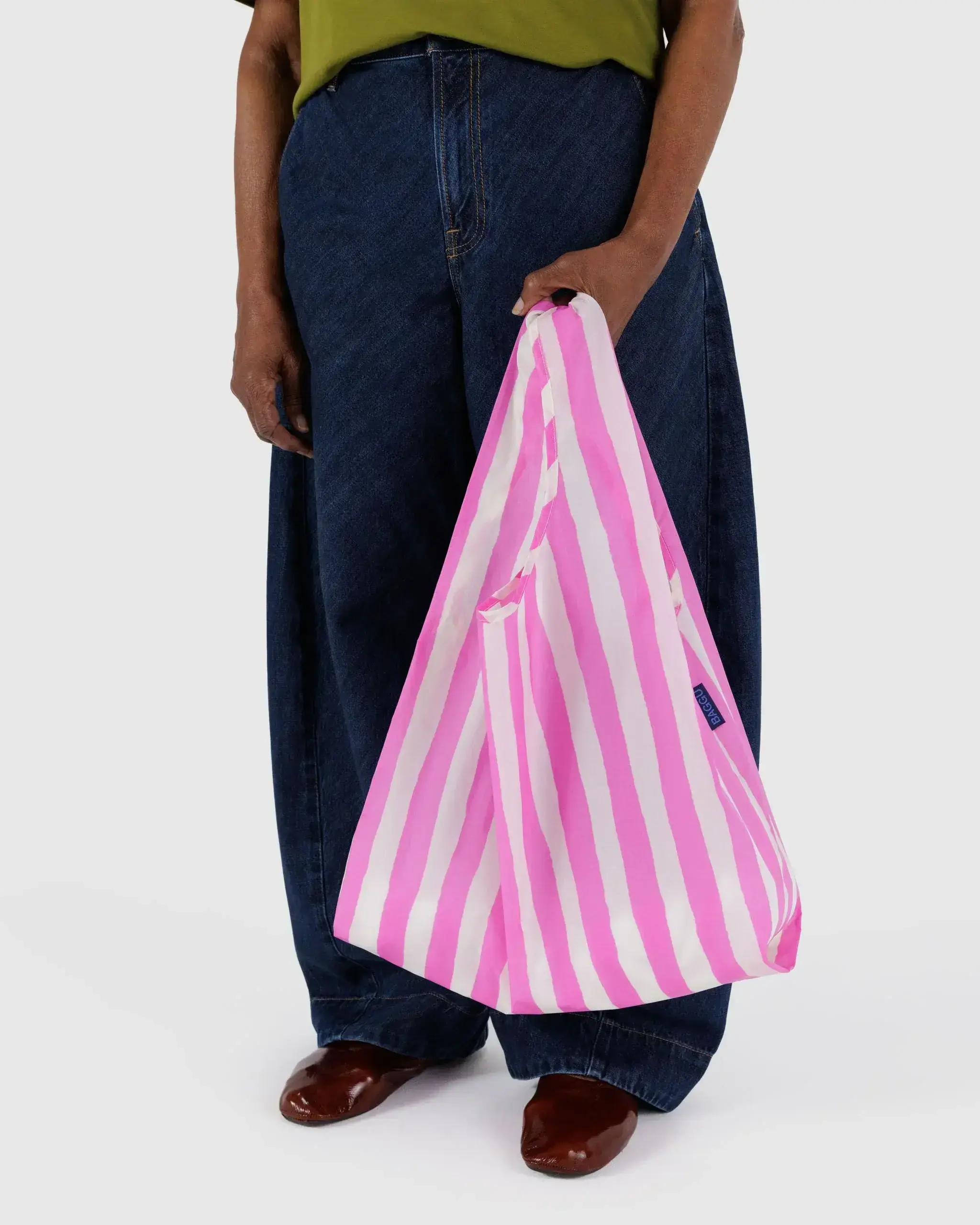 Standard Baggu Pink Painted Stripe - Image 3