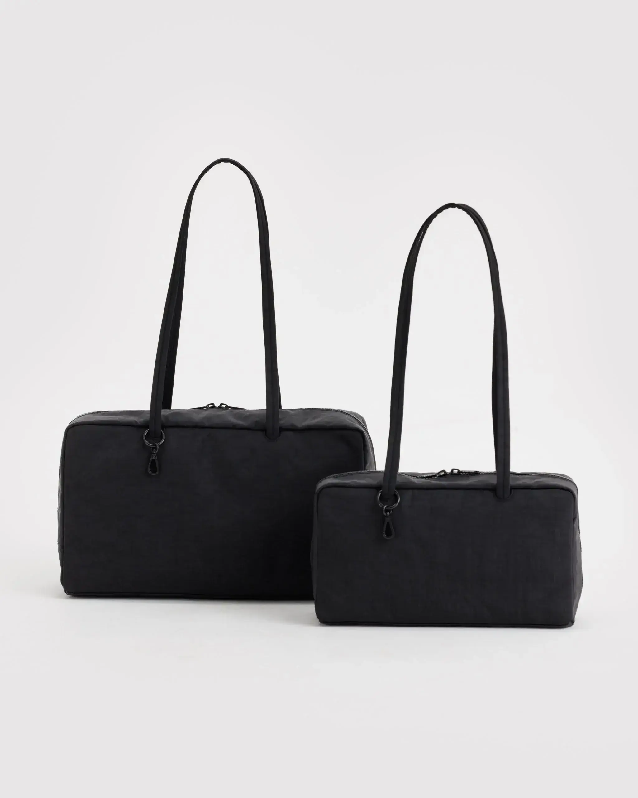 Nylon Bowler Bag Chocolate Plum - Image 5
