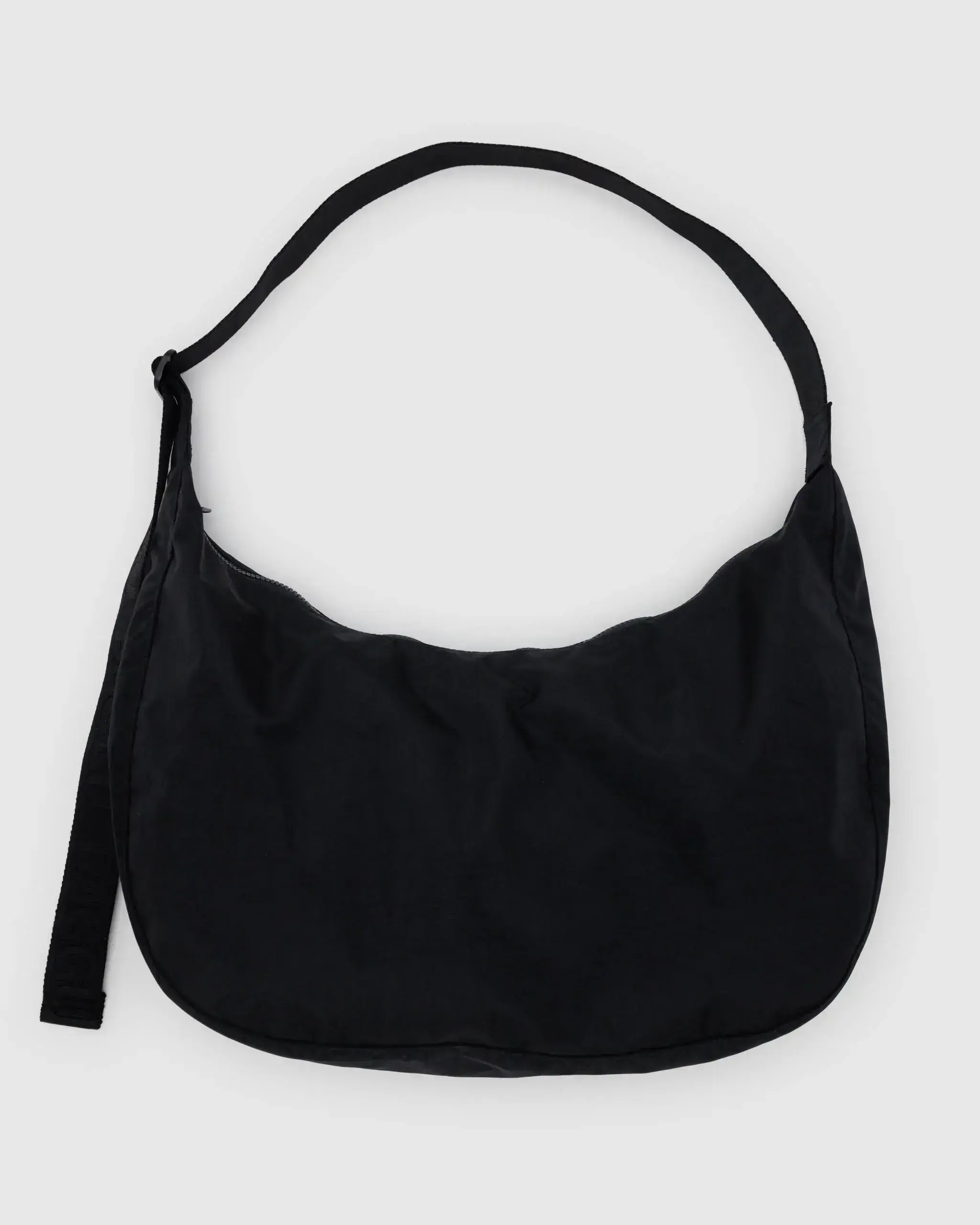 Large Nylon Crescent Bag Black 41"