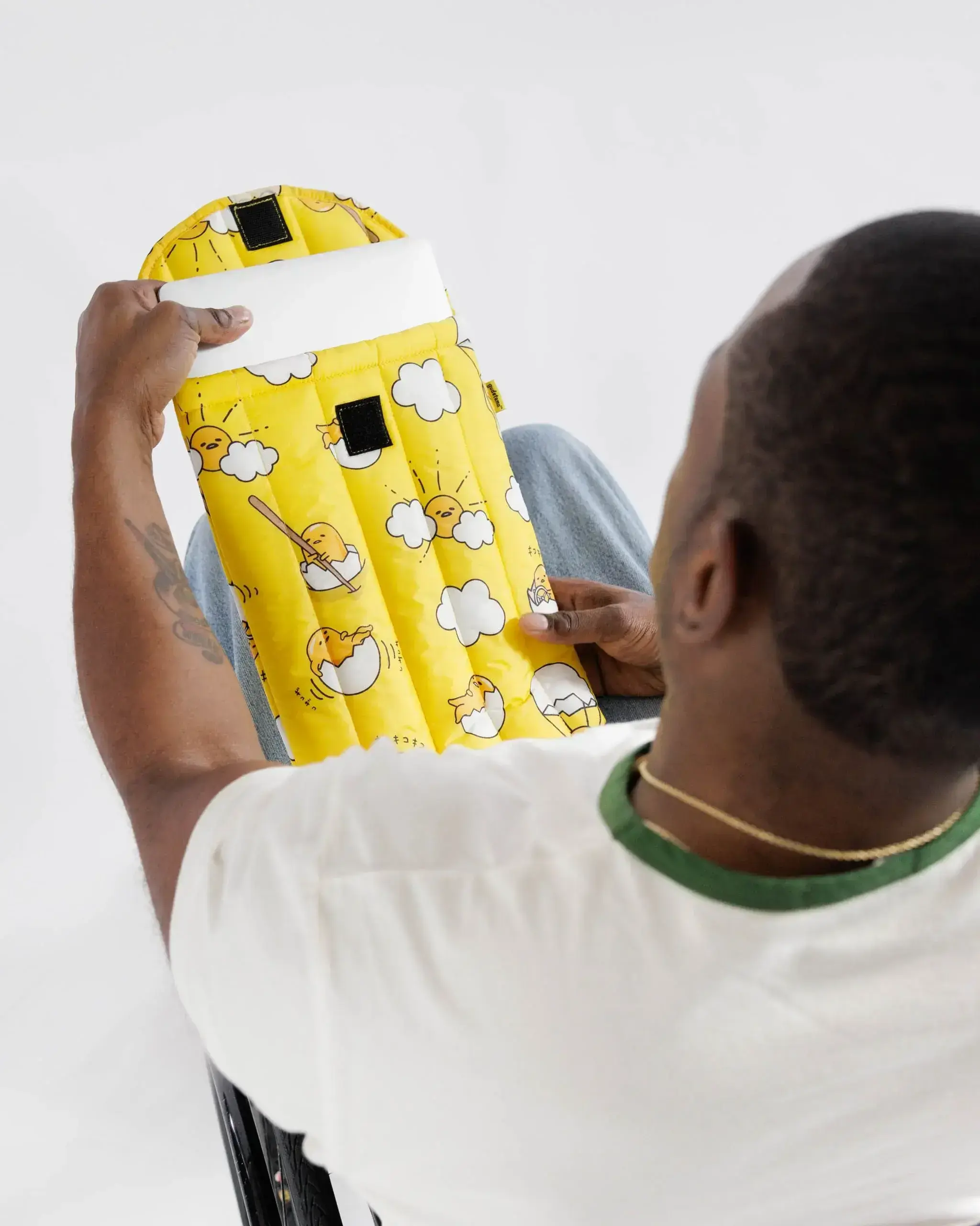 Puffy Laptop Sleeve 13"/14" Gudetama - Image 2