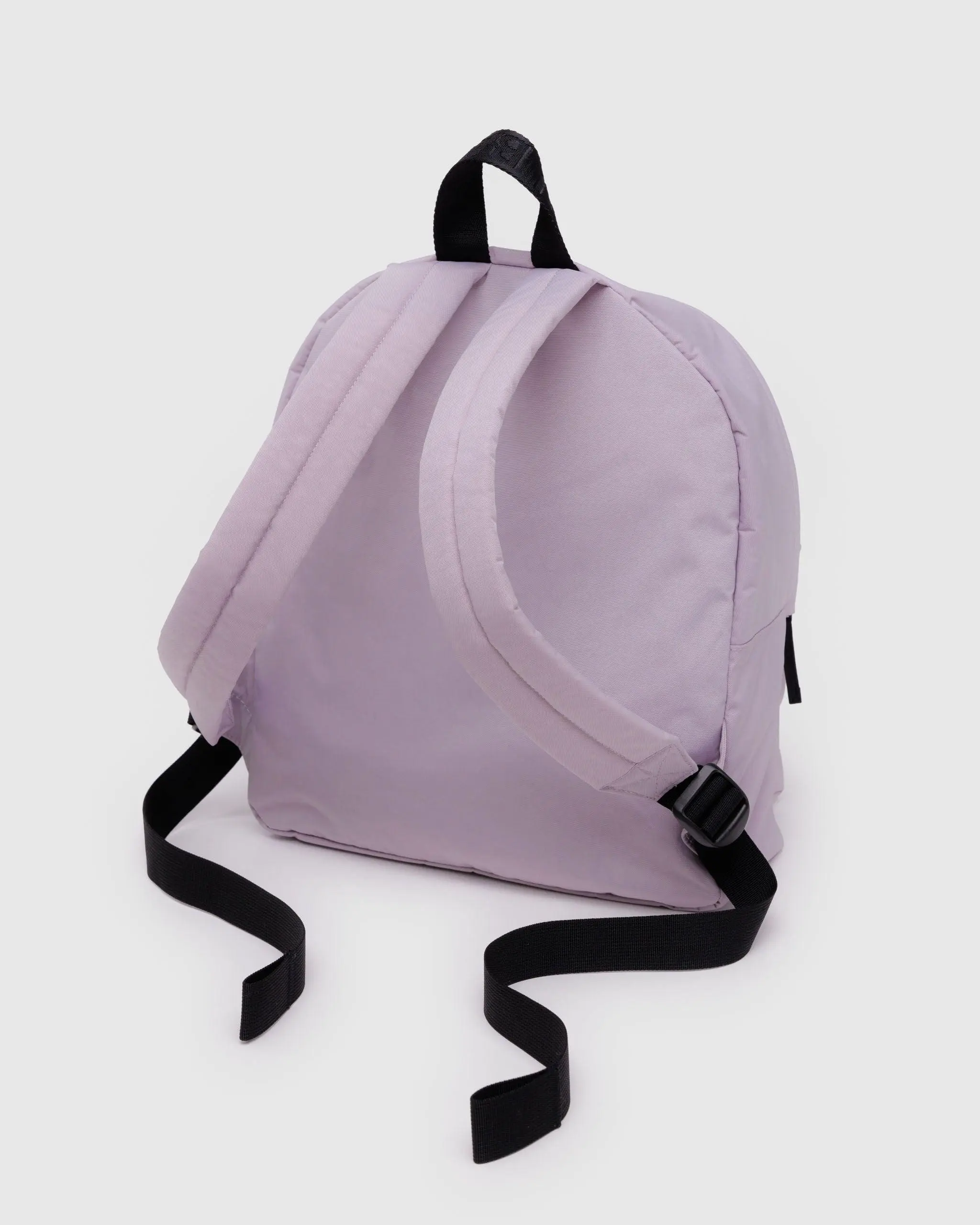 Medium Nylon Backpack Dusty Pink - Image 5